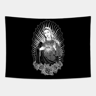 Virgin mary Tapestry