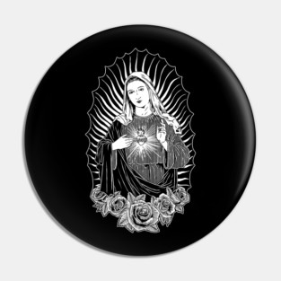 Virgin mary Pin