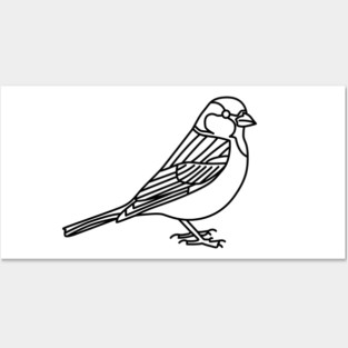 Sparrow Posters and Art