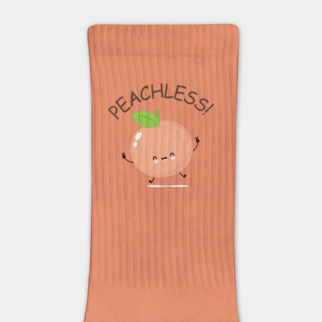 Peachless Funny Peach by The WYLD Tribe