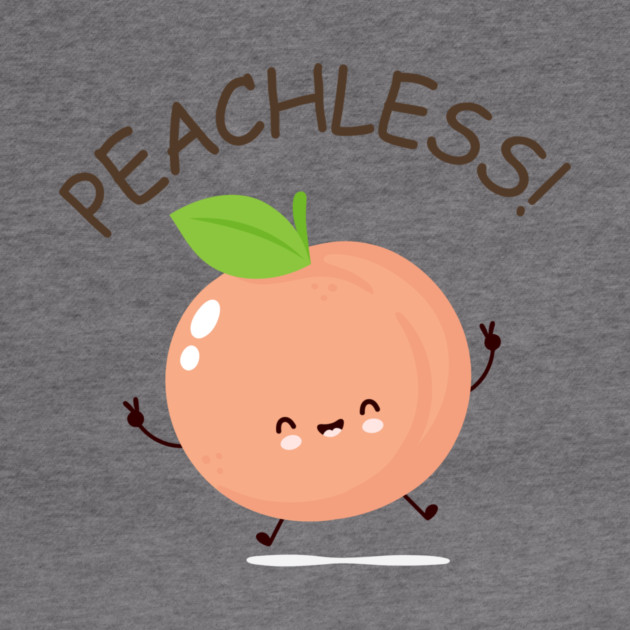 Peachless Funny Peach by The WYLD Tribe