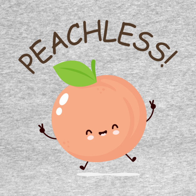 Peachless Funny Peach by The WYLD Tribe