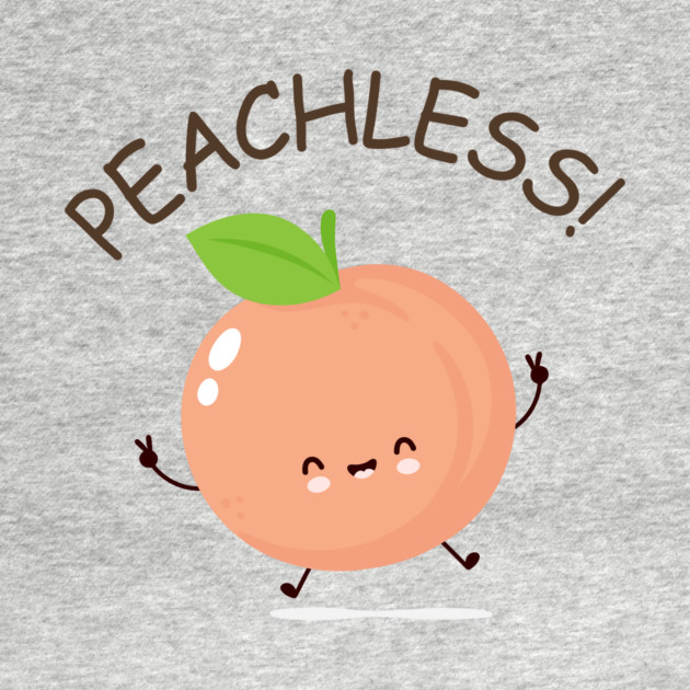 Peachless Funny Peach by The WYLD Tribe