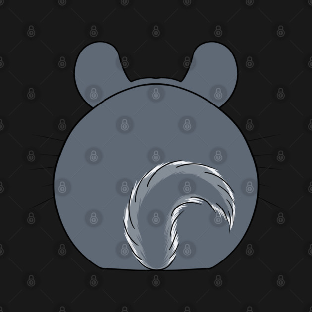 Chinchilla Butt by DeguArts