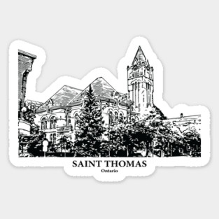 Saint Thomas - Ontario Sticker