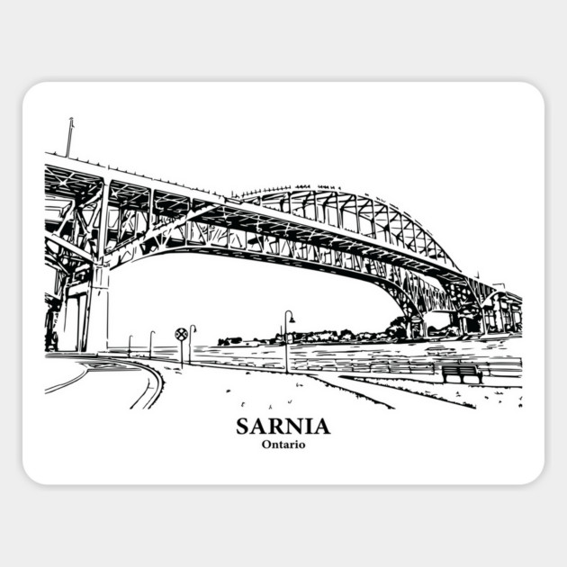 Sarnia- Ontario Magnet by Lakeric