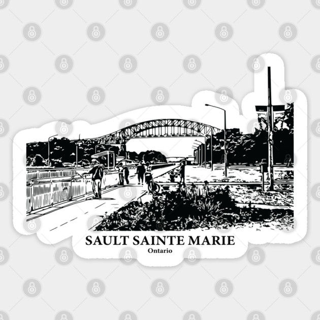 Sault Sainte Marie - Ontario Sticker by Lakeric
