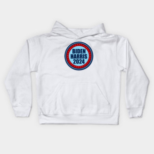 Biden Harris 2024 Kids Hoodie