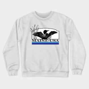 Maine Crewneck Sweatshirt