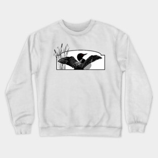 Loon Bird Crewneck Sweatshirt