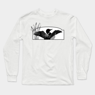 Loon Bird Long Sleeve T-Shirt