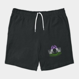Genderqueer Flag Shorts