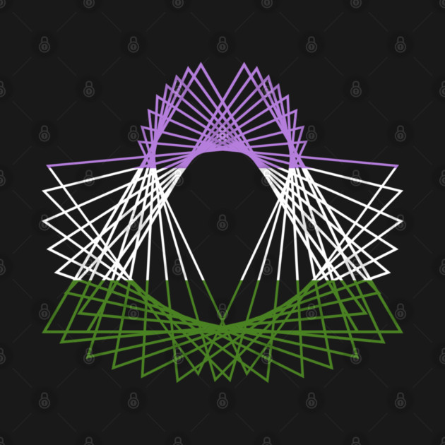 Genderqueer Flag by Elixin