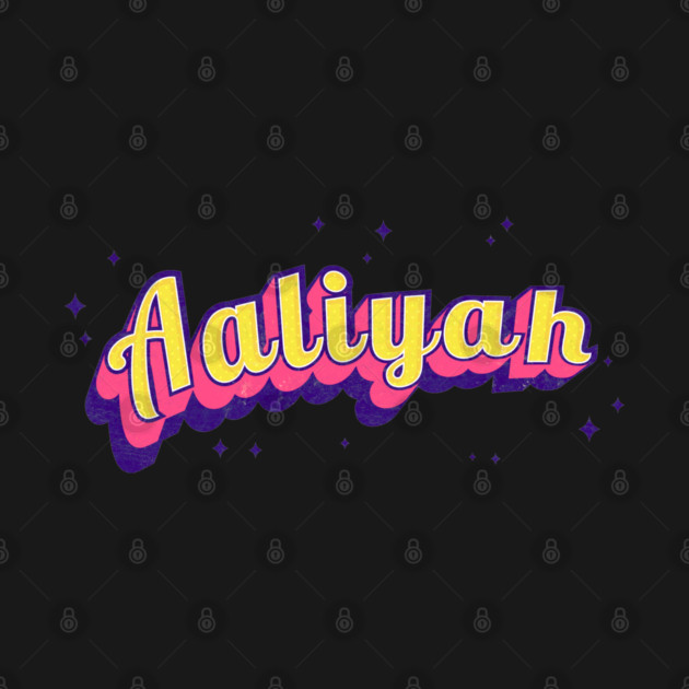 Aaliyah Aaliyah Aaliyah by TEENIE DESIGN