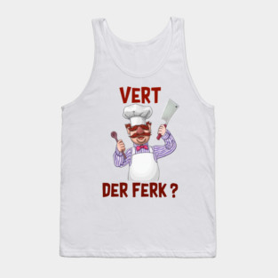 Vert chef antony Tank Top
