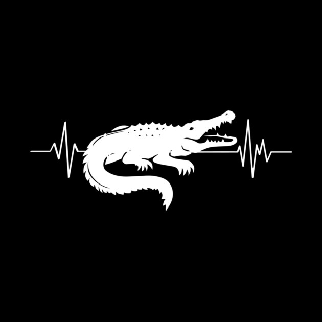 Alligator Heartbeat Line by The WYLD Tribe