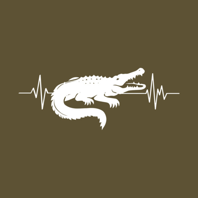 Alligator Heartbeat Line by The WYLD Tribe
