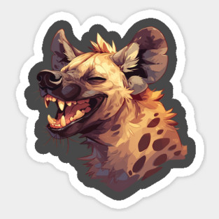 hyena Sticker