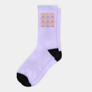 Sailor moon Pattern - Lilac Version Socks