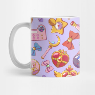 Sailor moon Pattern - Lilac Version Mug