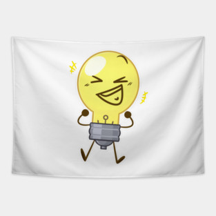 Lightbulb Inanimate Insanity Tapestry