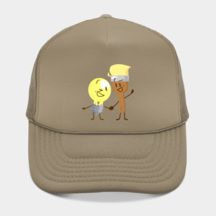 Lightbulb x Paintbrush (Inanimate Insanity) Hat