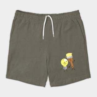 Lightbulb x Paintbrush (Inanimate Insanity) Shorts
