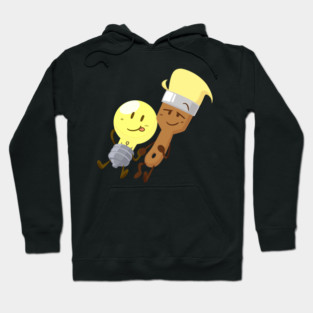Lightbulb x Paintbrush (Inanimate Insanity) Hoodie