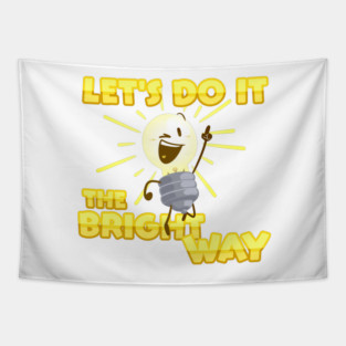 Lightbulb (Inanimate Insanity) Tapestry