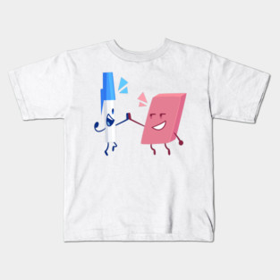 Pen and Eraser Kids T-Shirt