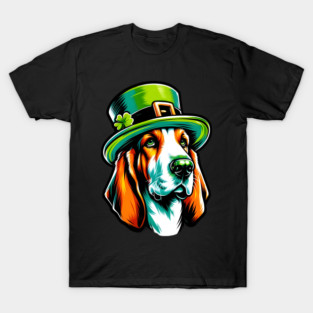 Basset Fauve de Bretagne Celebrates Saint Patrick's Day T-Shirt