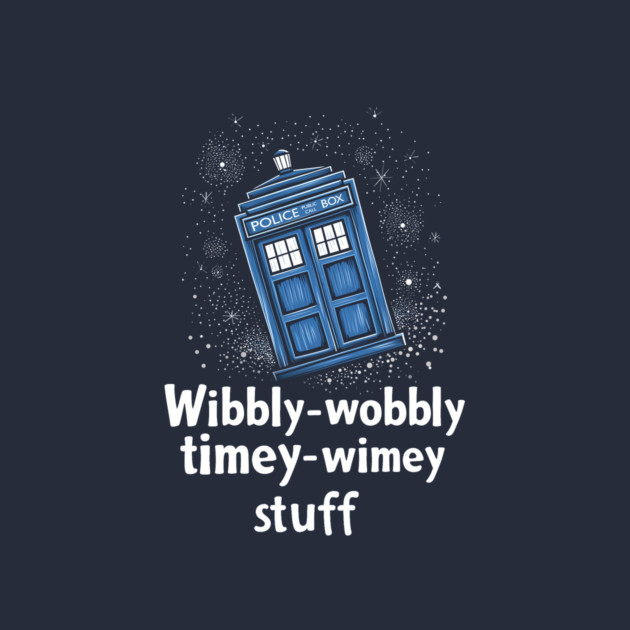 Wibbly-Wobbly Timey-Wimey Stuff TARDIS by Null Forge