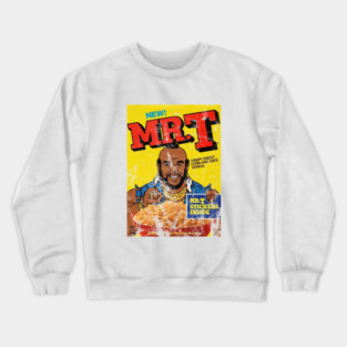 Distressed Mr T Cereal Box - Authentic Vintage Style Crewneck Sweatshirt
