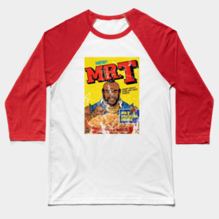 Distressed Mr T Cereal Box - Authentic Vintage Style Baseball T-Shirt