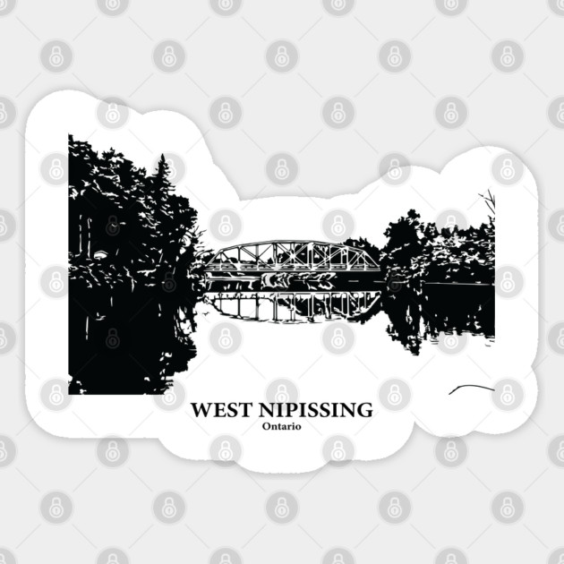 West Nipissing - Ontario Sticker by Lakeric