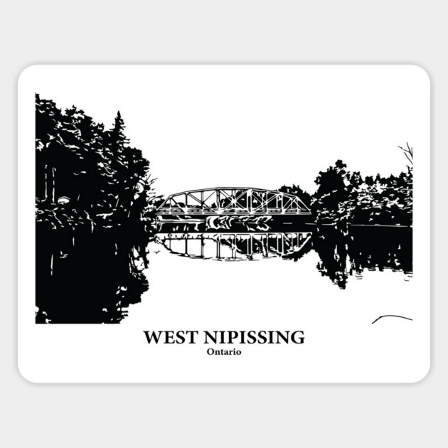 West Nipissing - Ontario Magnet by Lakeric