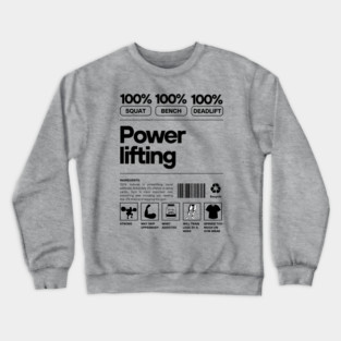 Powerlifting Crewneck Sweatshirt