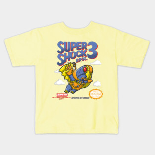 Super Shock Bros 3 Kids T-Shirt