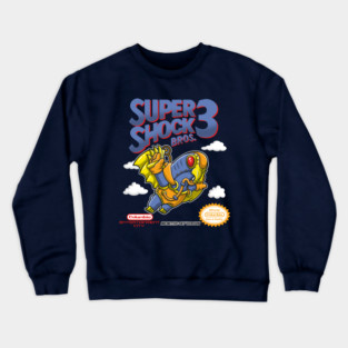Super Shock Bros 3 Crewneck Sweatshirt