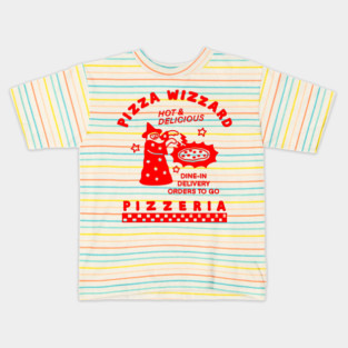 Pizza Wizzard Pizzeria Kids T-Shirt