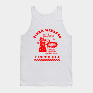 Pizza Wizzard Pizzeria Tank Top