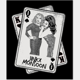 Retro Jinkx Monsoon Card Style Posters and Art