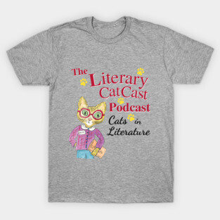 The Literary Catcast Podcast T-Shirt