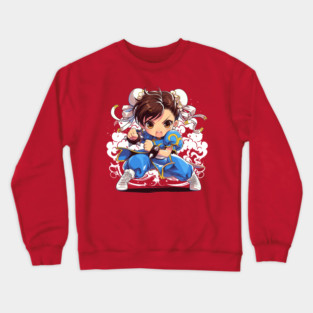 chun li Crewneck Sweatshirt