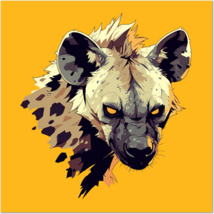 hyena Posters and Art