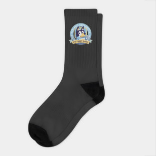 Heeler's University for best dads // Bingo Bandit Chilli Heeler Socks