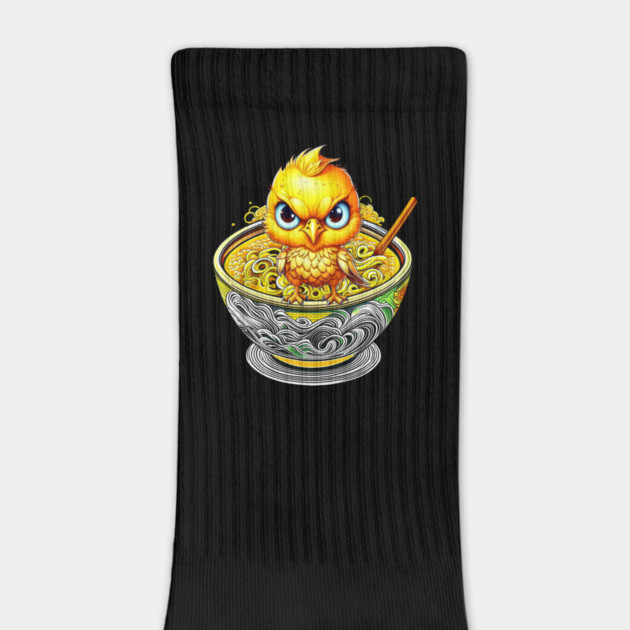 Angry Chicken Noodle Soup by HolidayBug