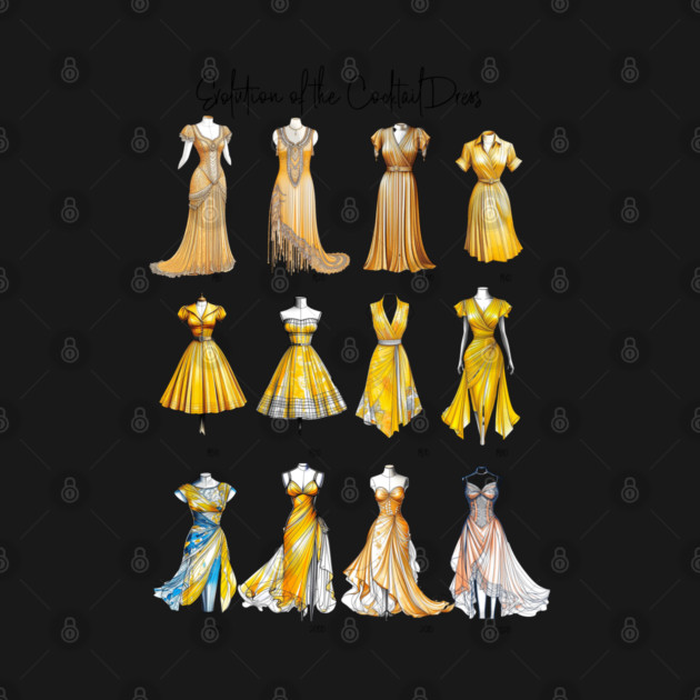 Evolution of the Cocktail Dress by HolidayBug