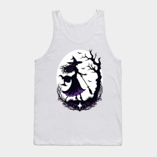 Halloween-Witch Tank Top