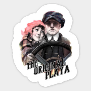 Th Original Playa- Vintage Style Sticker
